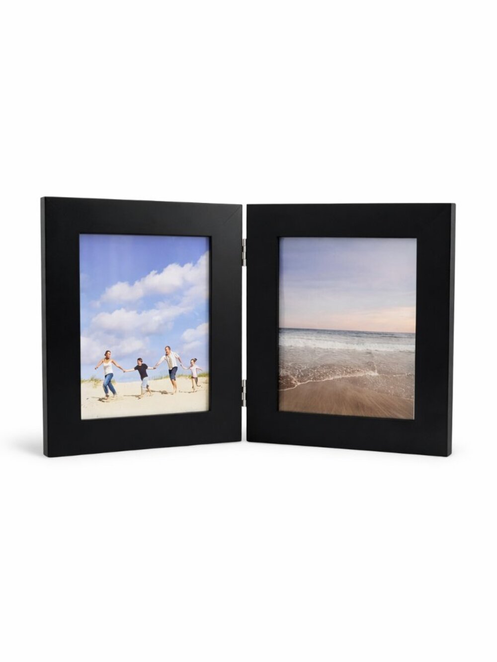 3/$15  Double Hinged Picture Frame-Holds Two 4x6 Photos-For tabletop or hanging